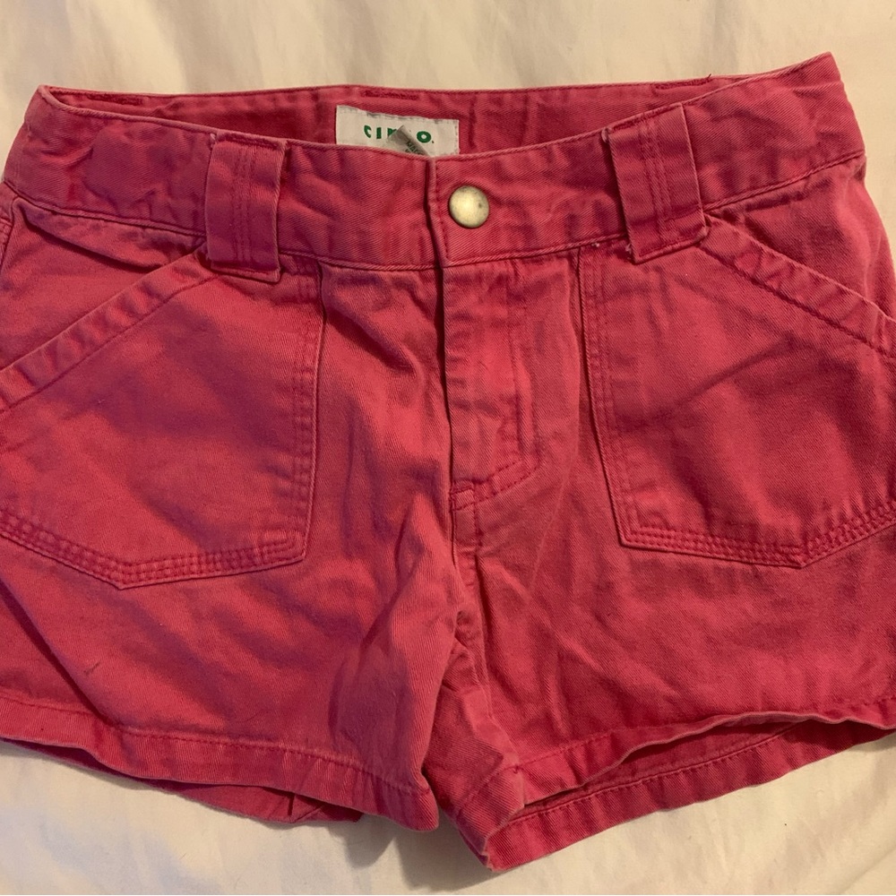 Girls Circo Hot Pink Shorts Size M 7/8